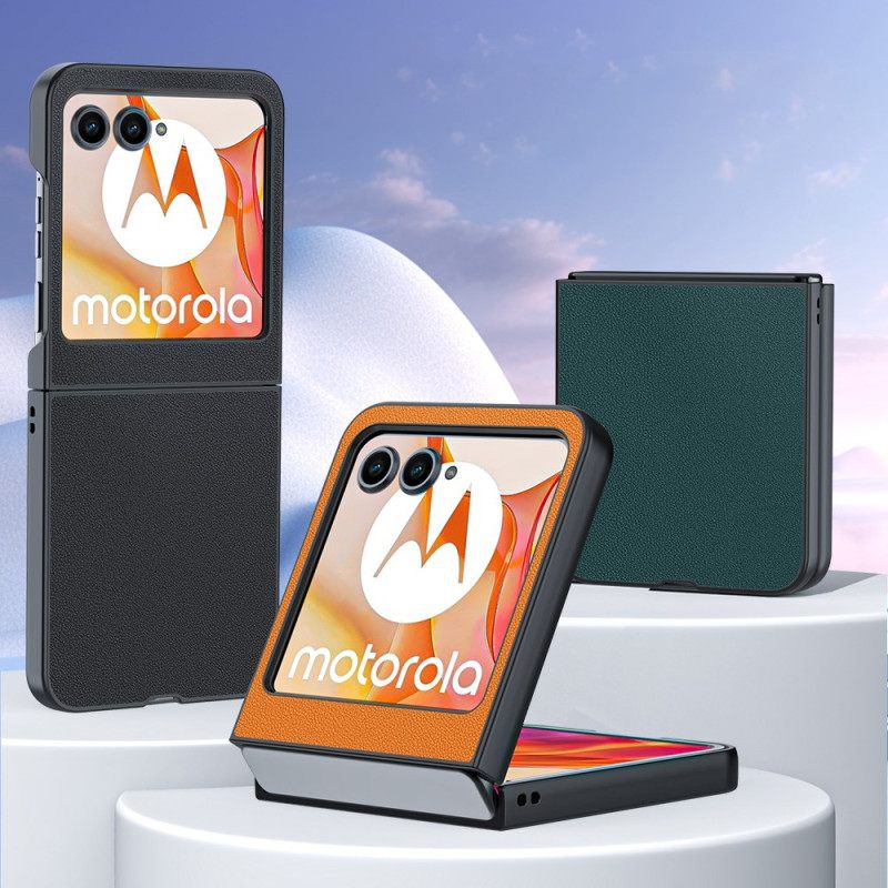 Κάλυμμα Motorola Razr 50 Εξαιρετικά Λεπτό Εφέ Δέρματος