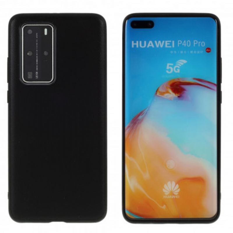 Θήκη Huawei P40 Pro Βουρτσισμένο Ανθρακόνημα