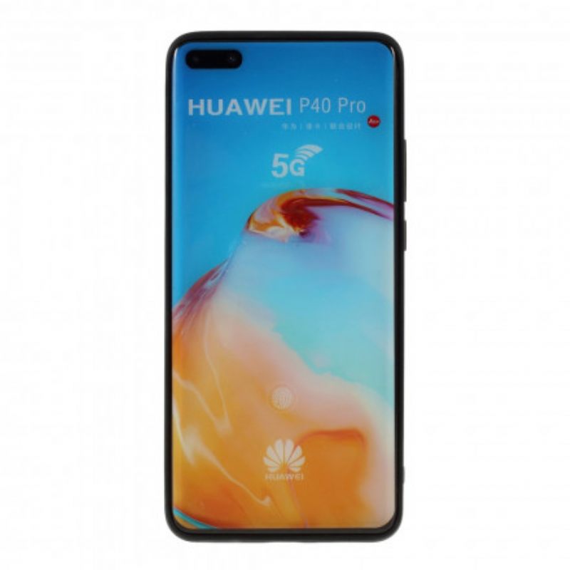 Θήκη Huawei P40 Pro Βουρτσισμένο Ανθρακόνημα