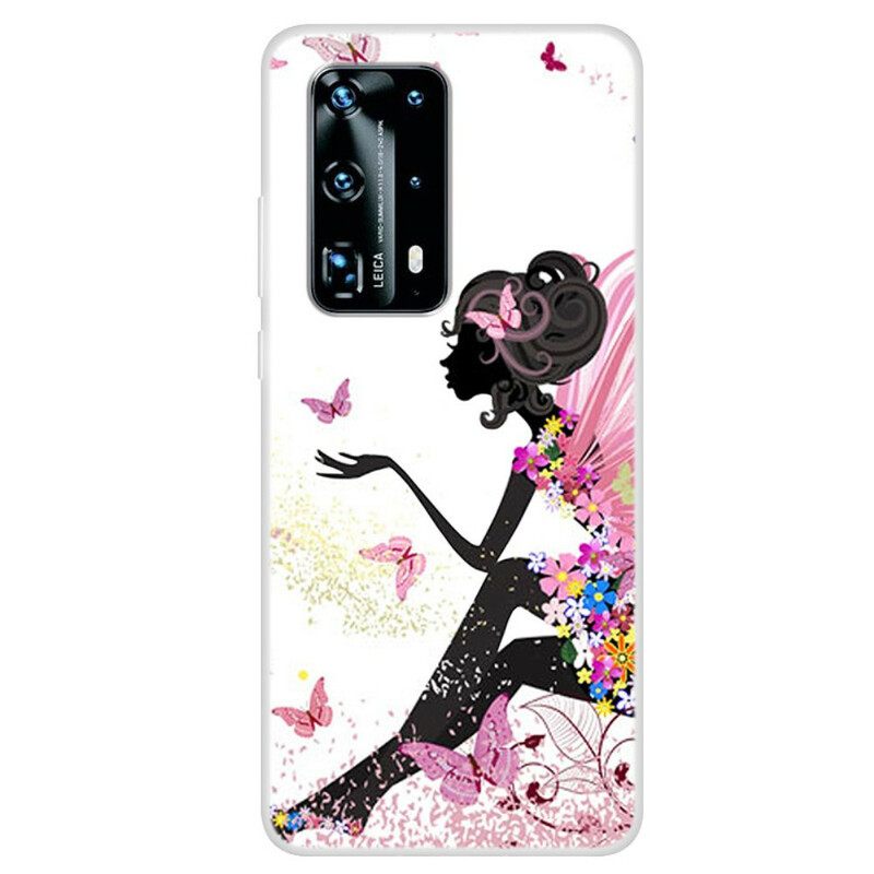 Θήκη Huawei P40 Pro Couture Δερμάτινο Εφέ