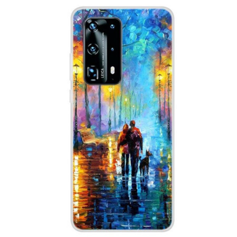 Θήκη Huawei P40 Pro Κάτοχος Κάρτας Ksq