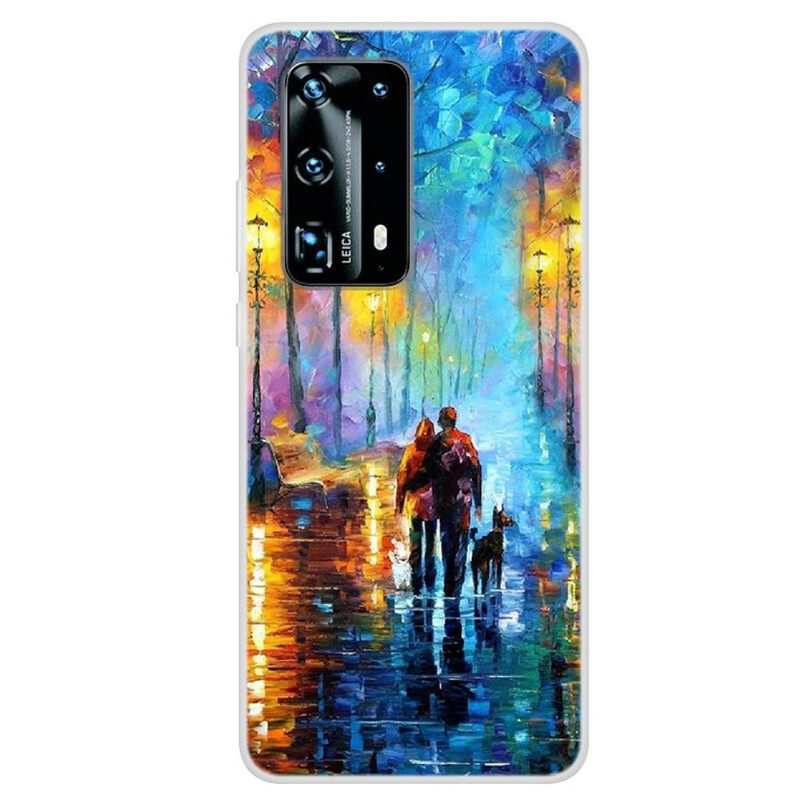 Θήκη Huawei P40 Pro Κάτοχος Κάρτας Ksq