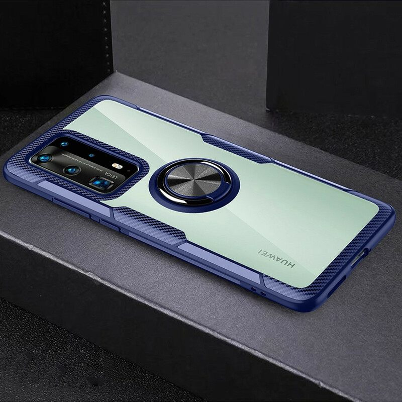 θηκη κινητου Huawei P40 Pro Κλασικό Δερμάτινο Στυλ Litchi