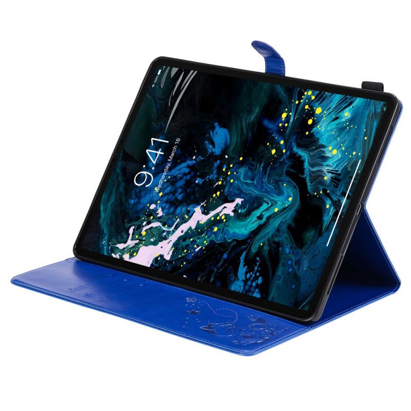 Κάλυμμα iPad Pro 12.9" (2021) Γάτα Και Μέλισσες