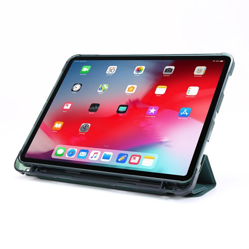 θηκη κινητου iPad Pro 12.9" (2021) Δερμάτινο Εφέ Πτυσσόμενο Κάλυμμα