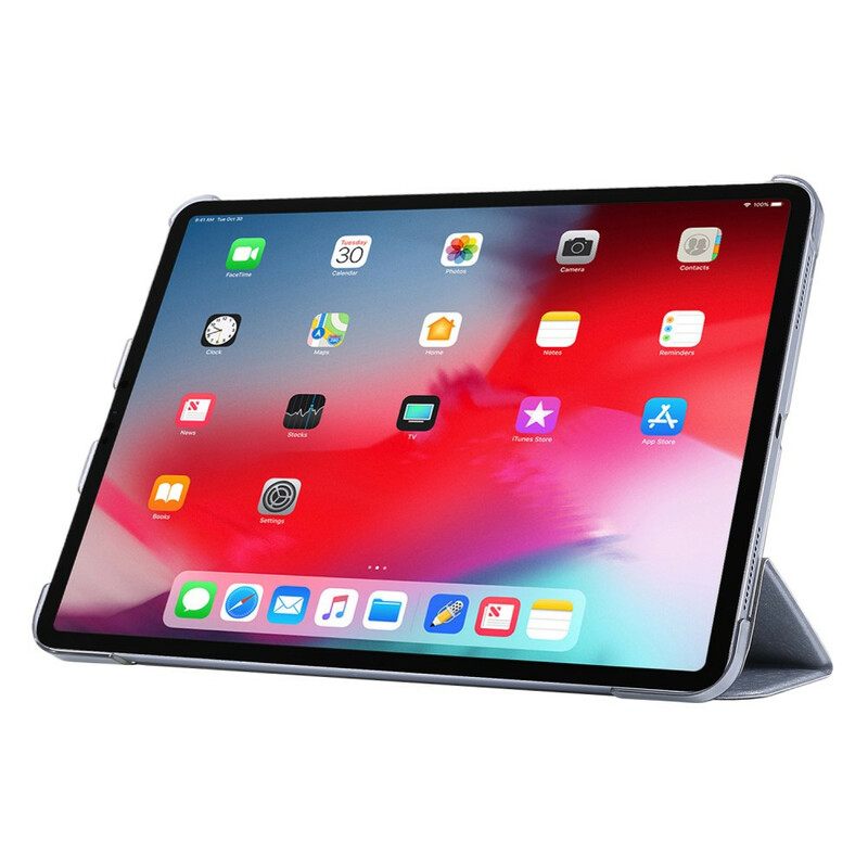 θηκη κινητου iPad Pro 12.9" (2021) Υφή Από Συνθετικό Δέρμα Μετάξι