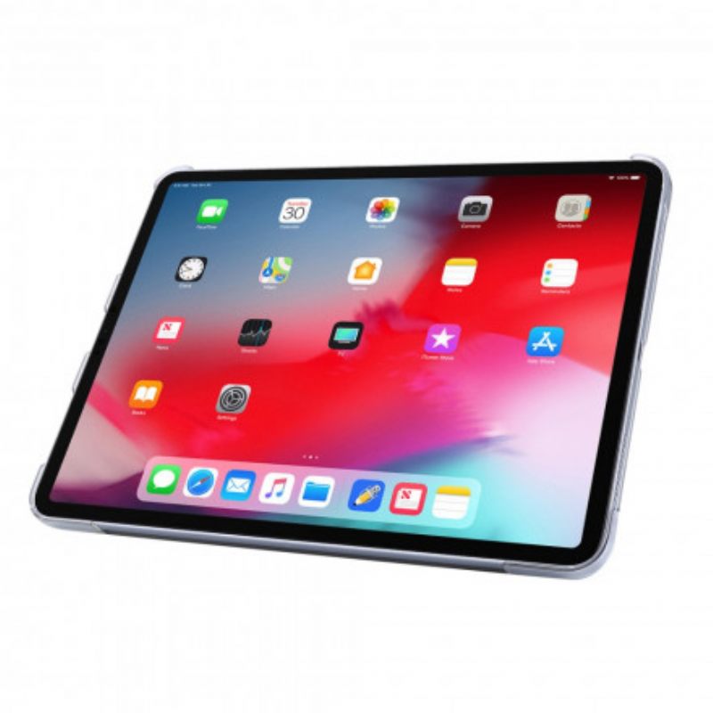 θηκη κινητου iPad Pro 12.9" (2021) Υφή Από Συνθετικό Δέρμα Μετάξι