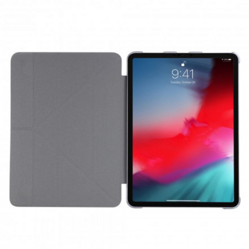 θηκη κινητου iPad Pro 12.9" (2021) Υφή Από Συνθετικό Δέρμα Μετάξι