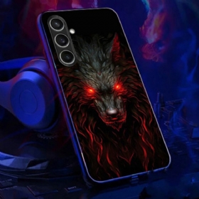 Κάλυμμα Samsung Galaxy A16 5g Καλέστε Το Flash Series Red-eyed Wolf