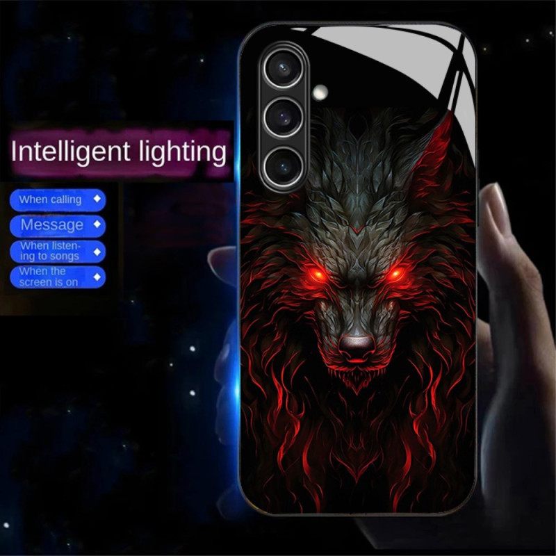 Κάλυμμα Samsung Galaxy A16 5g Καλέστε Το Flash Series Red-eyed Wolf