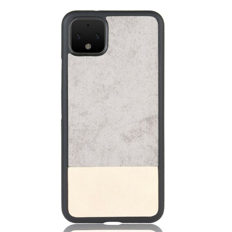 Θήκη Google Pixel 4 Δίχρωμο Faux Leather