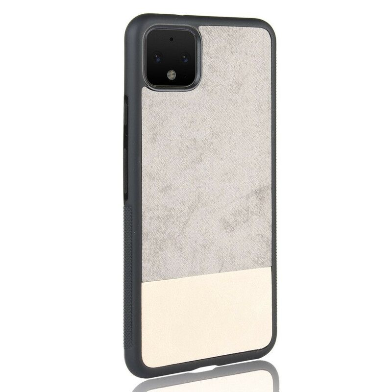 Θήκη Google Pixel 4 Δίχρωμο Faux Leather