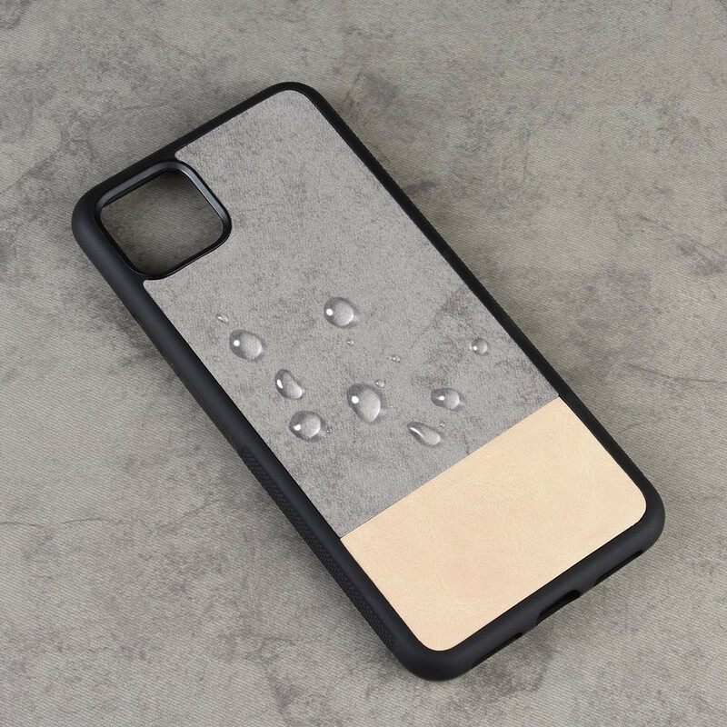 Θήκη Google Pixel 4 Δίχρωμο Faux Leather