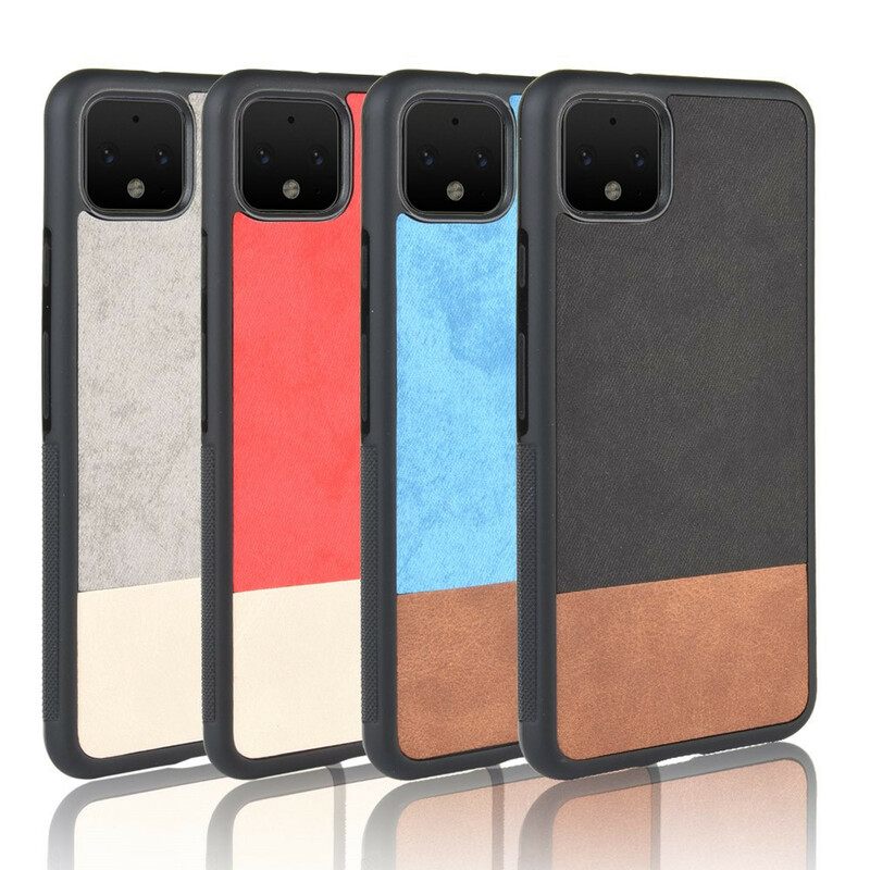 Θήκη Google Pixel 4 Δίχρωμο Faux Leather