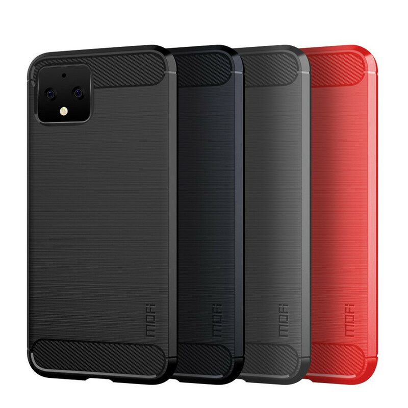 θηκη κινητου Google Pixel 4 Mofi Brushed Carbon Fiber