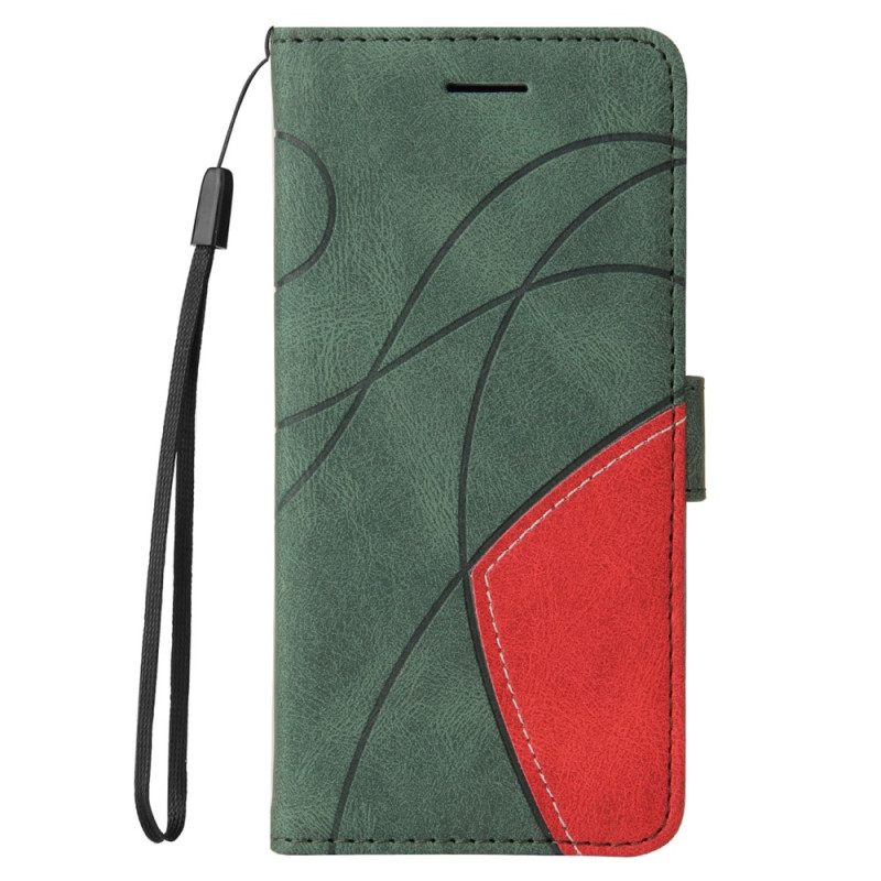 Κάλυμμα Xiaomi Redmi A1 Δίχρωμο Signature Faux Leather