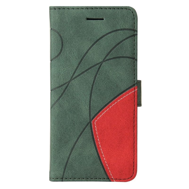 Κάλυμμα Xiaomi Redmi A1 Δίχρωμο Signature Faux Leather