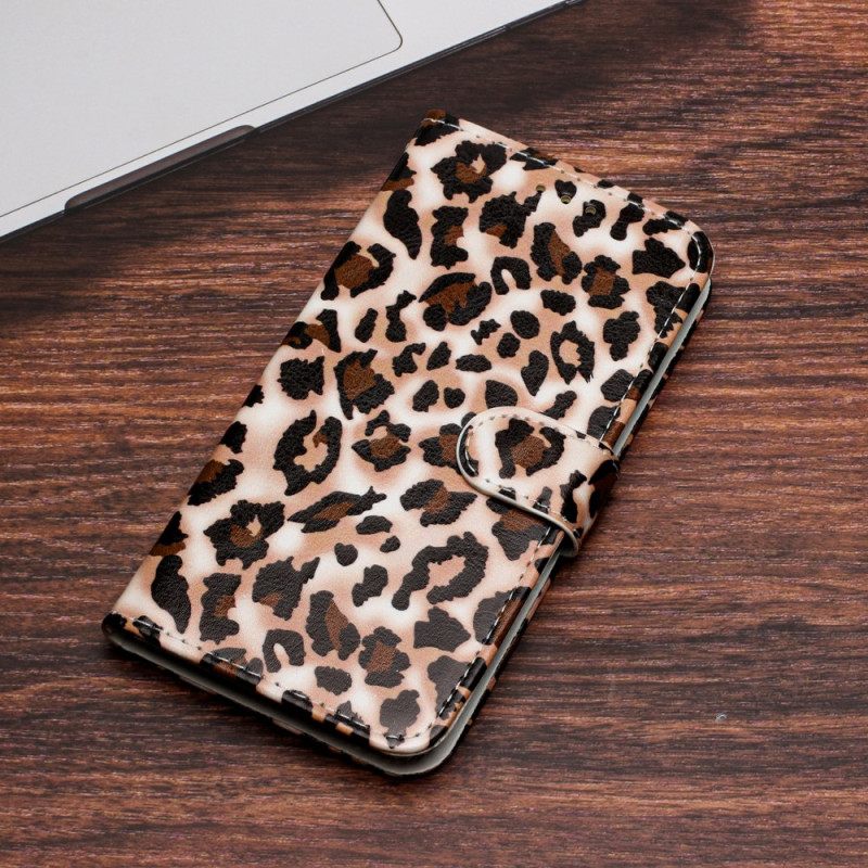 Κάλυμμα Xiaomi Redmi A1 με κορδονι Strappy Leopard Print