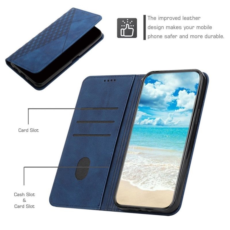 θηκη κινητου Xiaomi Redmi A1 Θήκη Flip Cubic Style Skin-touch