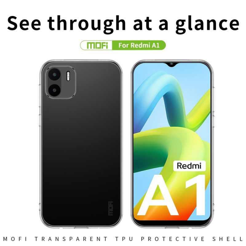 Θήκη Xiaomi Redmi A1 Διαφανές Mofi