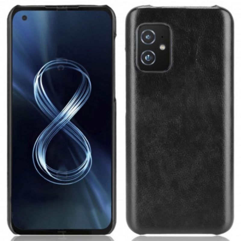 Θήκη Asus Zenfone 8 Εφέ Δέρματος Litchi