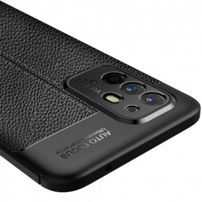 Θήκη Oppo A94 5G Litchi Leather Effect