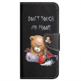 Δερματινη Θηκη Samsung Galaxy S24 Fe Angry Bear Σιλικόνης