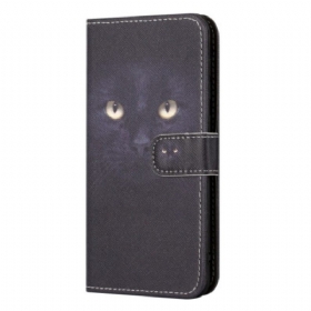 Δερματινη Θηκη Samsung Galaxy S24 Fe Strappy Cat Eyes