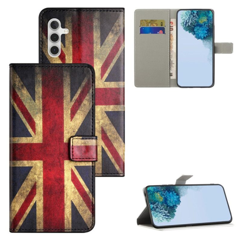 Samsung Galaxy S24 Fe Με Μοτίβο Union Jack