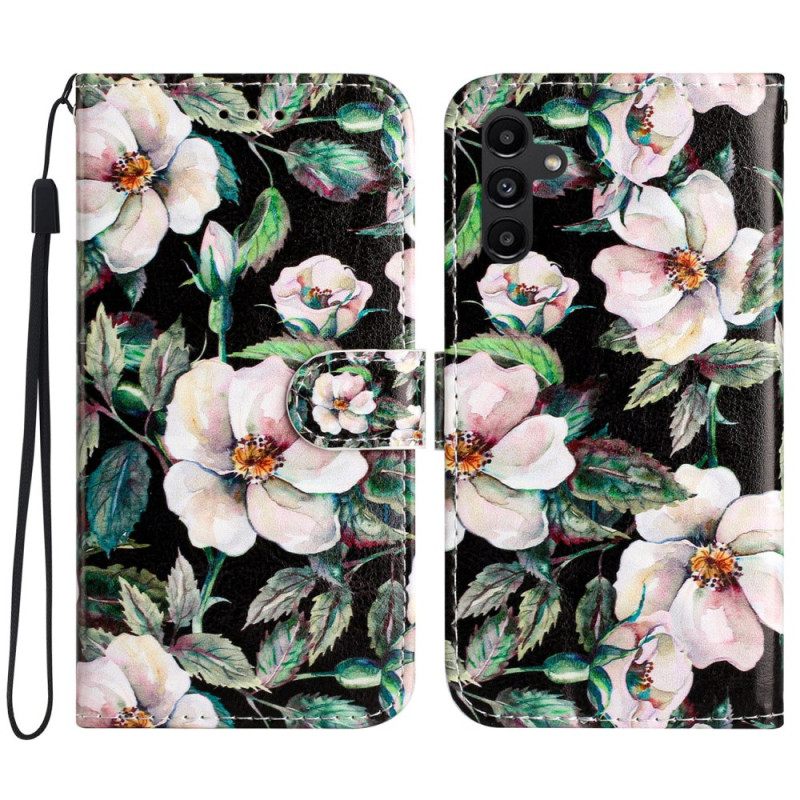 Θηκη Κινητου Samsung Galaxy S24 Fe Strap Magnolias