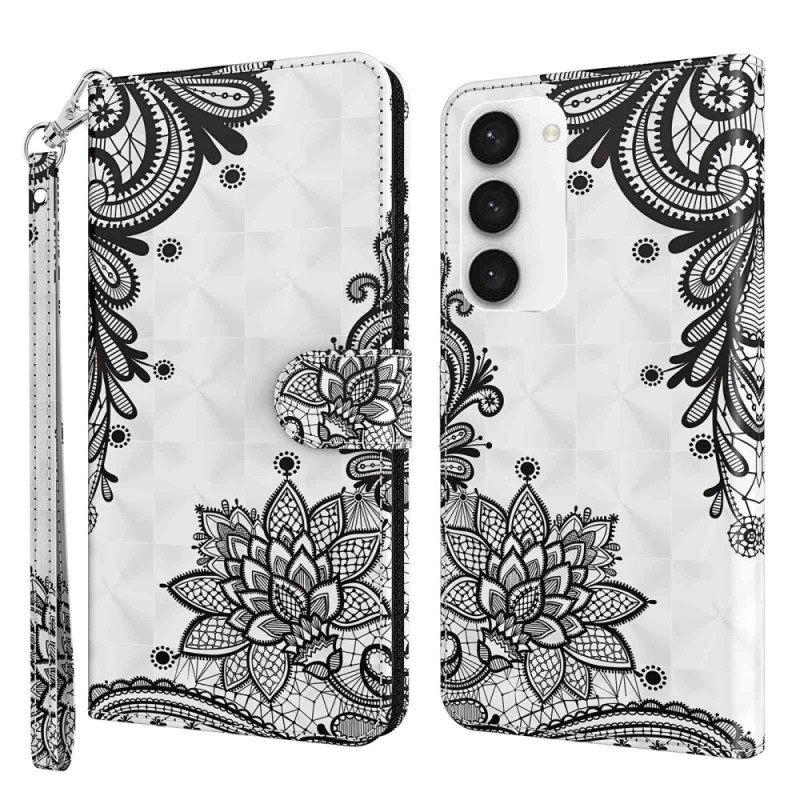 Κάλυμμα Samsung Galaxy S23 Plus 5G με κορδονι Strappy Lace