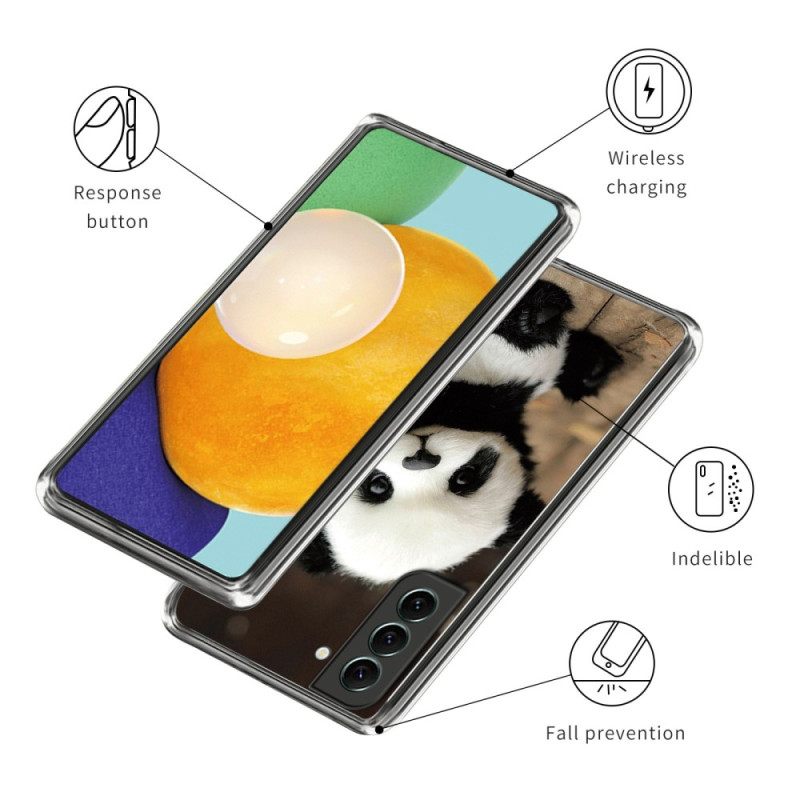 θηκη κινητου Samsung Galaxy S23 Plus 5G Ευέλικτο Panda