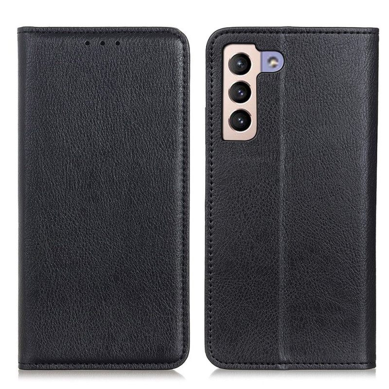 θηκη κινητου Samsung Galaxy S23 Plus 5G Θήκη Flip Litchi Split Leather