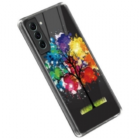 Θήκη Samsung Galaxy S23 Plus 5G Άνευ Ραφής Δέντρο Ακουαρέλας