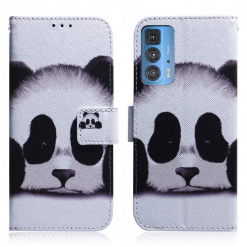 Κάλυμμα Motorola Edge 20 Pro Πρόσωπο Panda