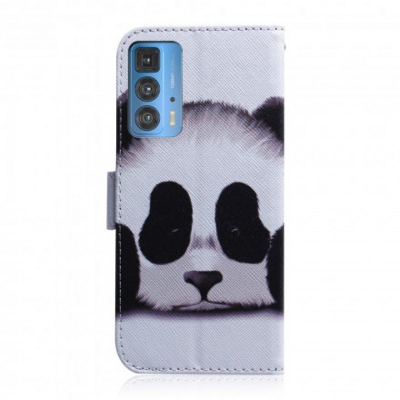 Κάλυμμα Motorola Edge 20 Pro Πρόσωπο Panda