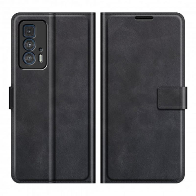 Κάλυμμα Motorola Edge 20 Pro Slim Extreme Leather Effect