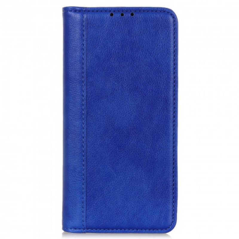 θηκη κινητου Motorola Edge 20 Pro Θήκη Flip Έκδοση Litchi Split Leather