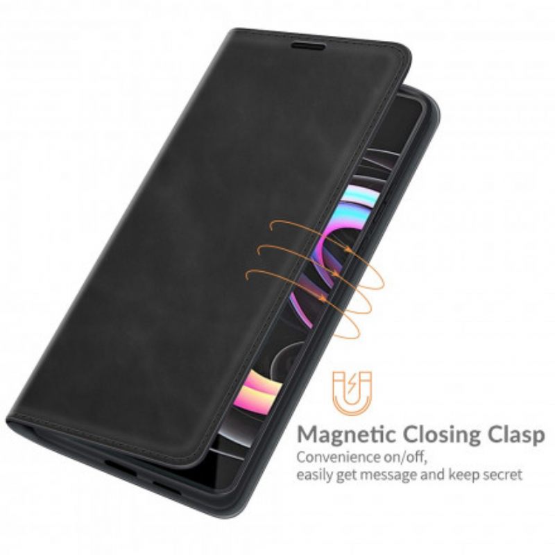 θηκη κινητου Motorola Edge 20 Pro Θήκη Flip Skin Touch