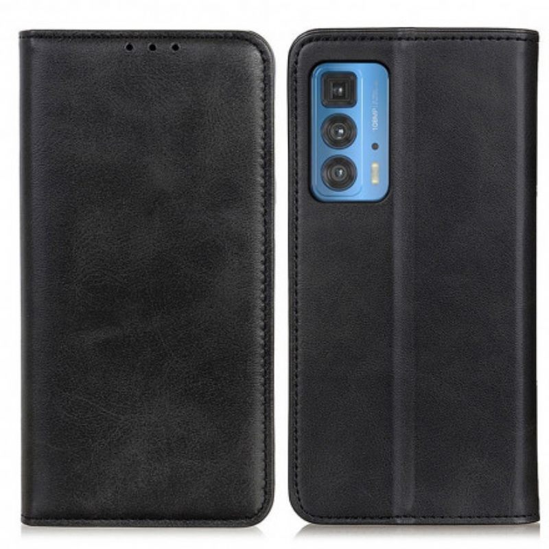 θηκη κινητου Motorola Edge 20 Pro Θήκη Flip Σχέδιο Split Leather