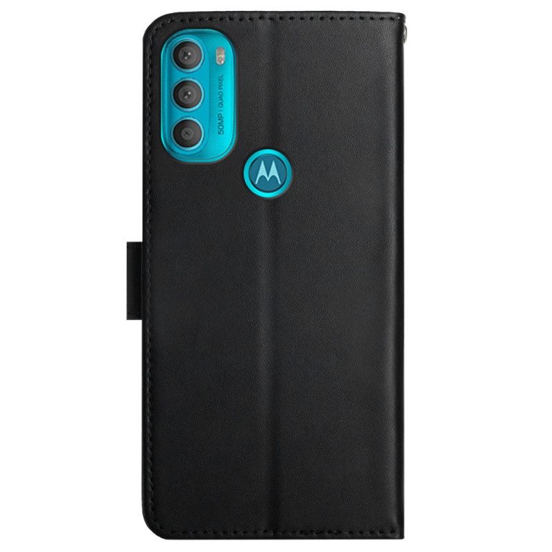 Κάλυμμα Moto G71 5G Γνήσιο Δέρμα Nappa