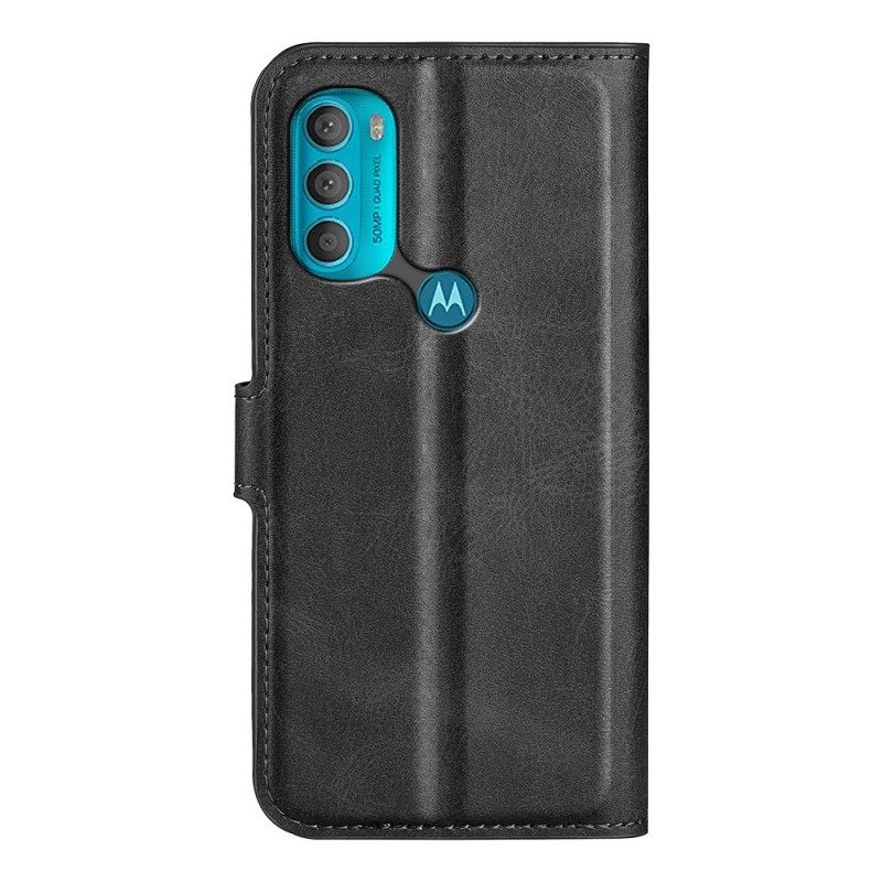 Κάλυμμα Moto G71 5G Slim Extreme Leather Effect