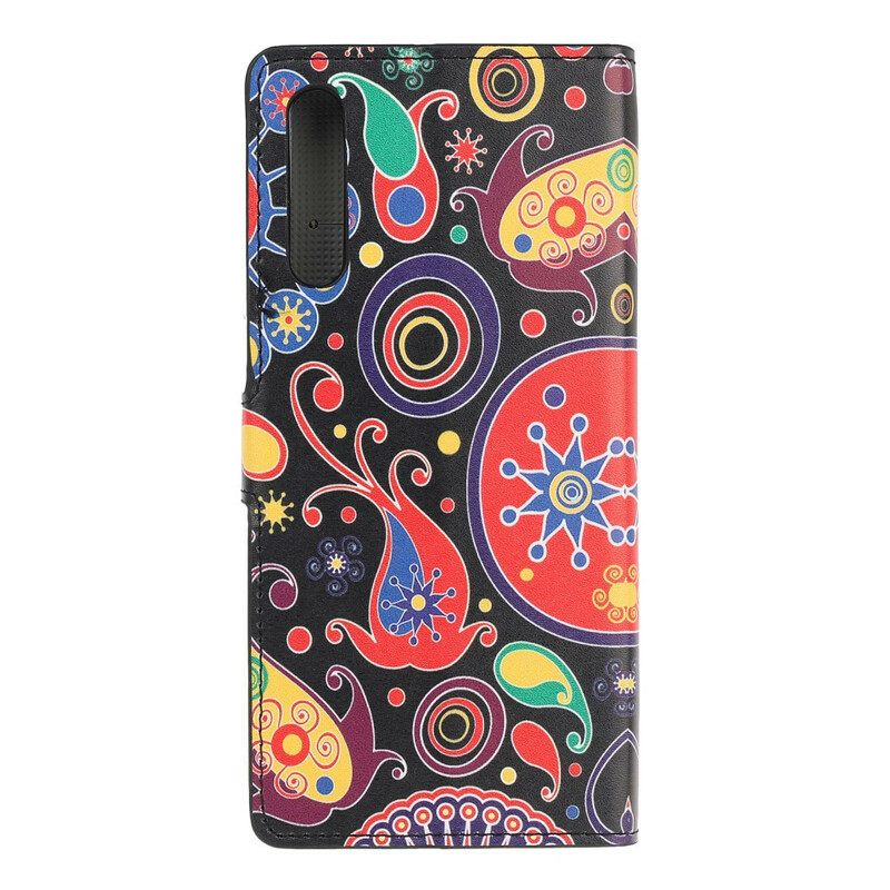 Κάλυμμα Huawei P Smart S Fluorescent Liberty Flowers