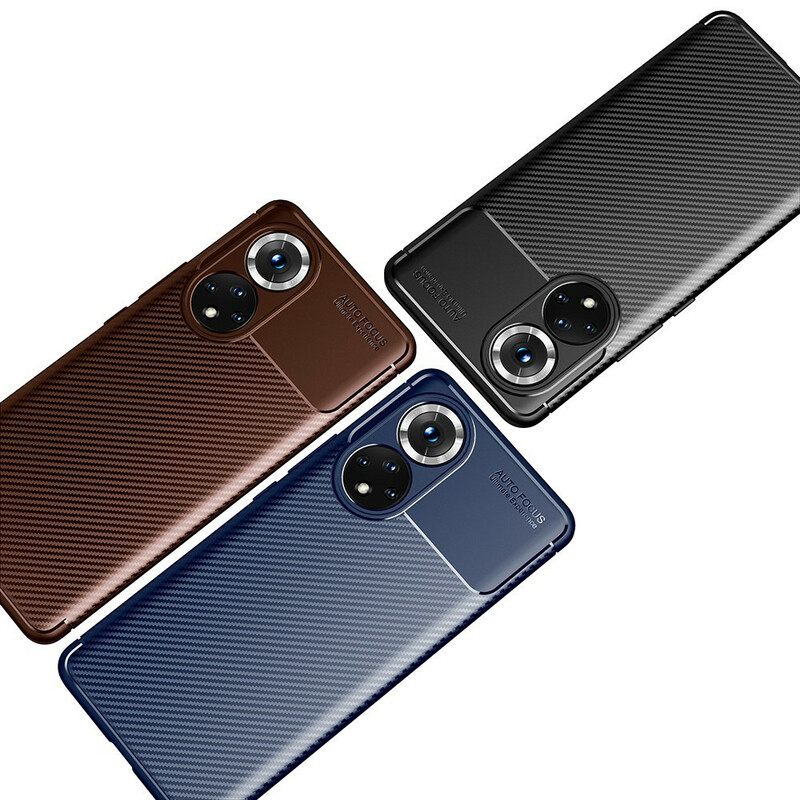 Θήκη Honor 50 Pro Pro Flexible Carbon Fiber Texture