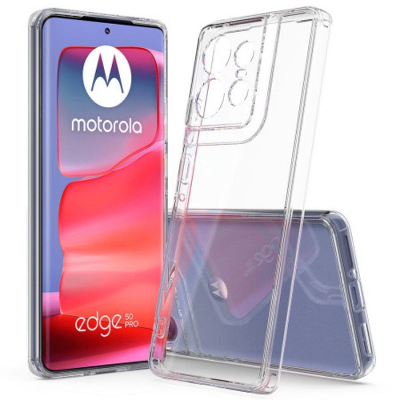 Κάλυμμα Motorola Edge 50 Pro Διαφανές Σιλικόνης