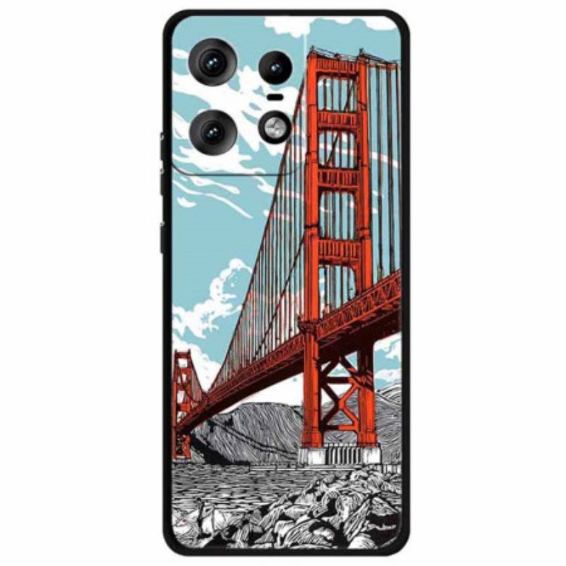 Κάλυμμα Motorola Edge 50 Pro Γέφυρα Golden Gate