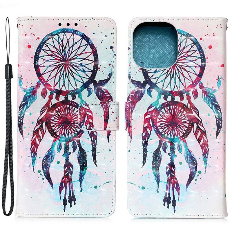 Κάλυμμα iPhone 13 Mini Ακουαρέλα Dream Catcher