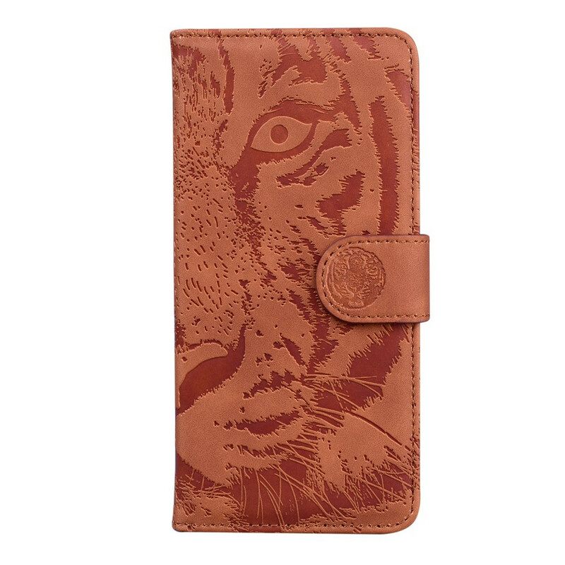 Κάλυμμα iPhone 13 Mini Εκτύπωση Προσώπου Tiger