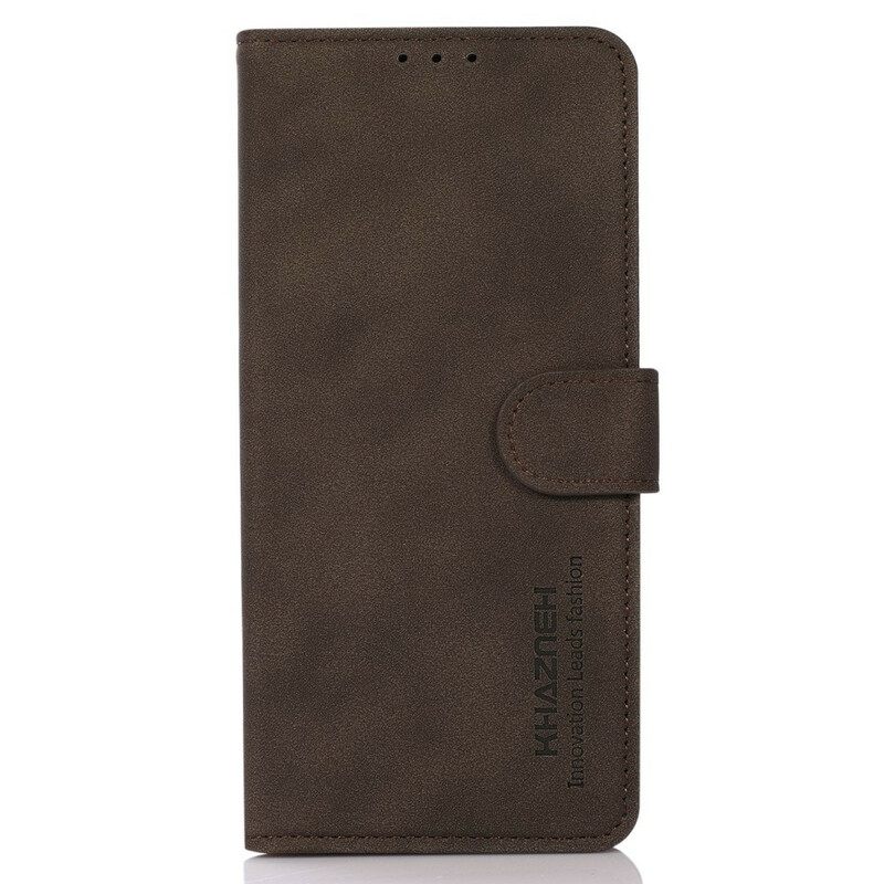 Κάλυμμα iPhone 13 Mini Khazneh Fashion Leather Effect