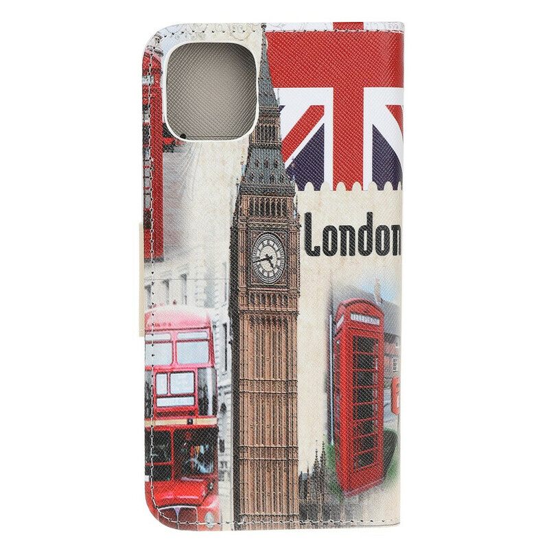 Θήκη Flip iPhone 13 Mini London Life